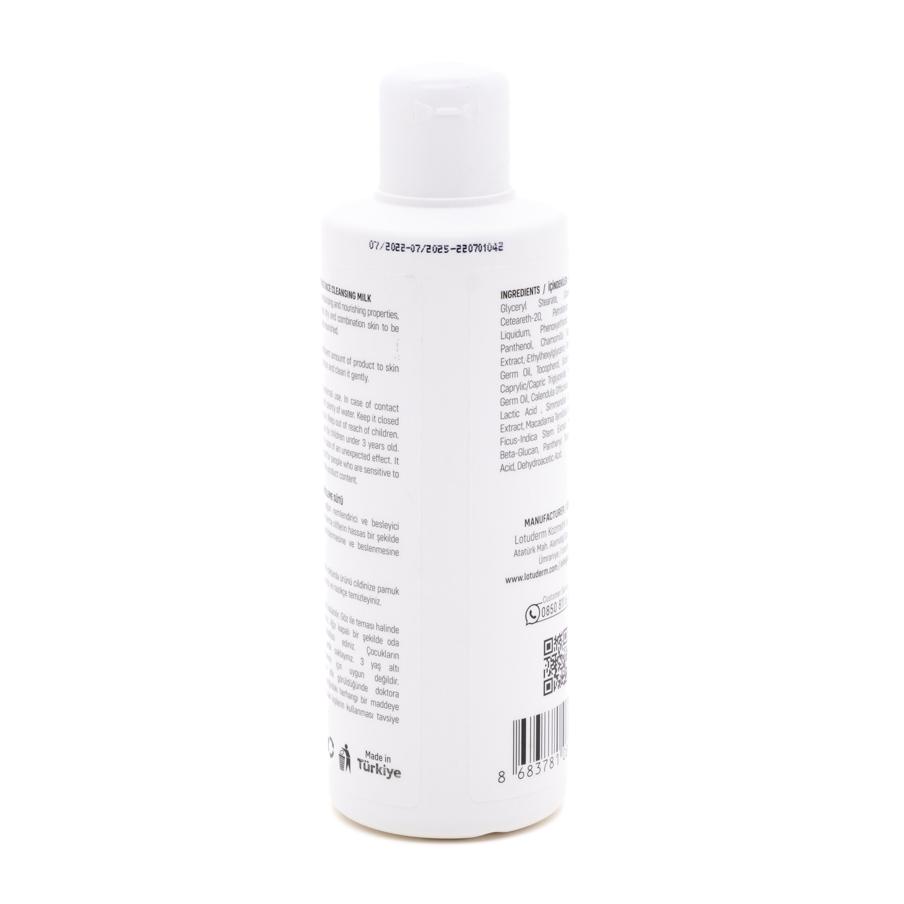 Sensitive Face Cleansing Milk