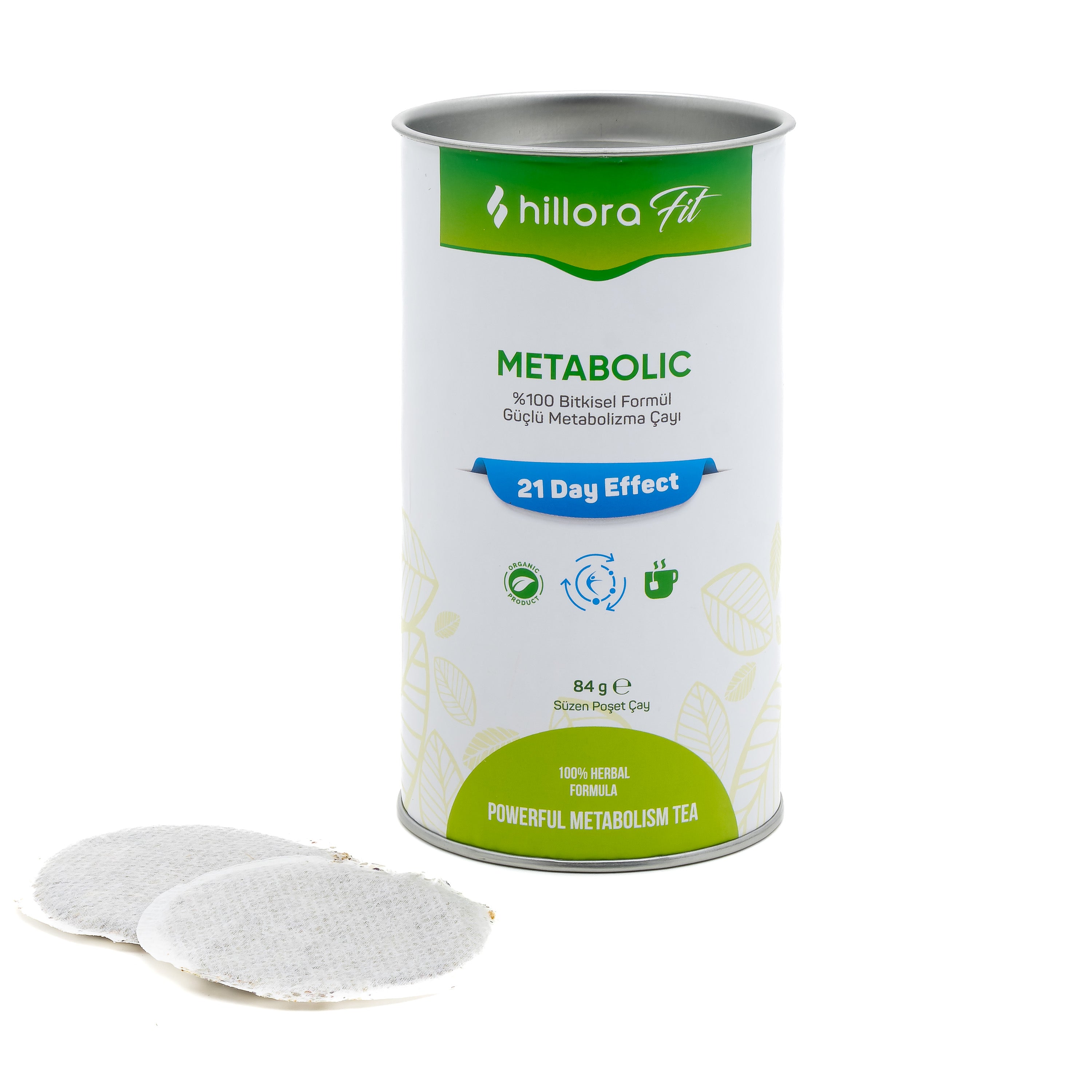 Hillora Fit Metabolic - %100 Herbal Formula Strong Metabolism Tea