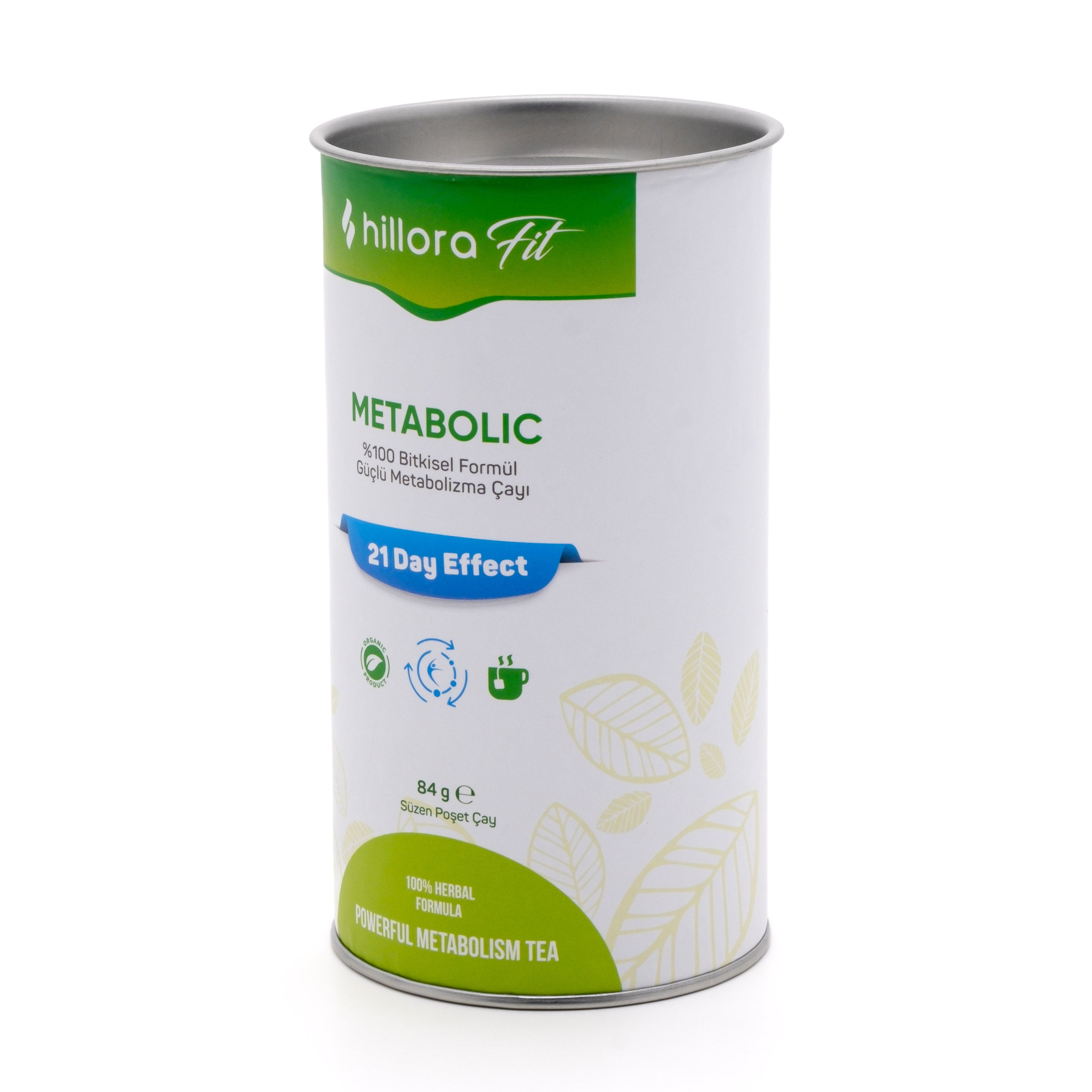 Hillora Fit Metabolic - %100 Herbal Formula Strong Metabolism Tea