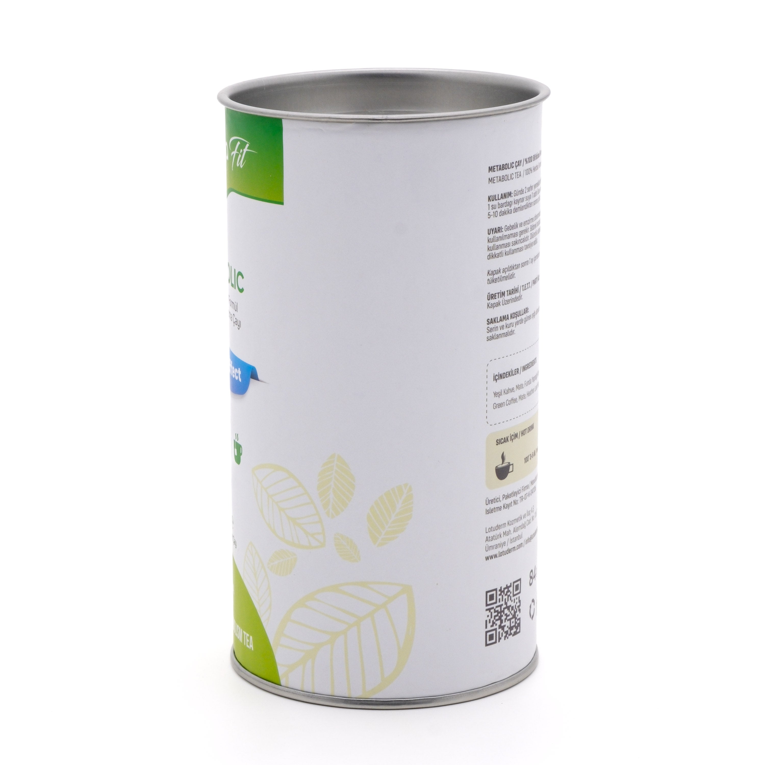 Hillora Fit Metabolic - %100 Herbal Formula Strong Metabolism Tea