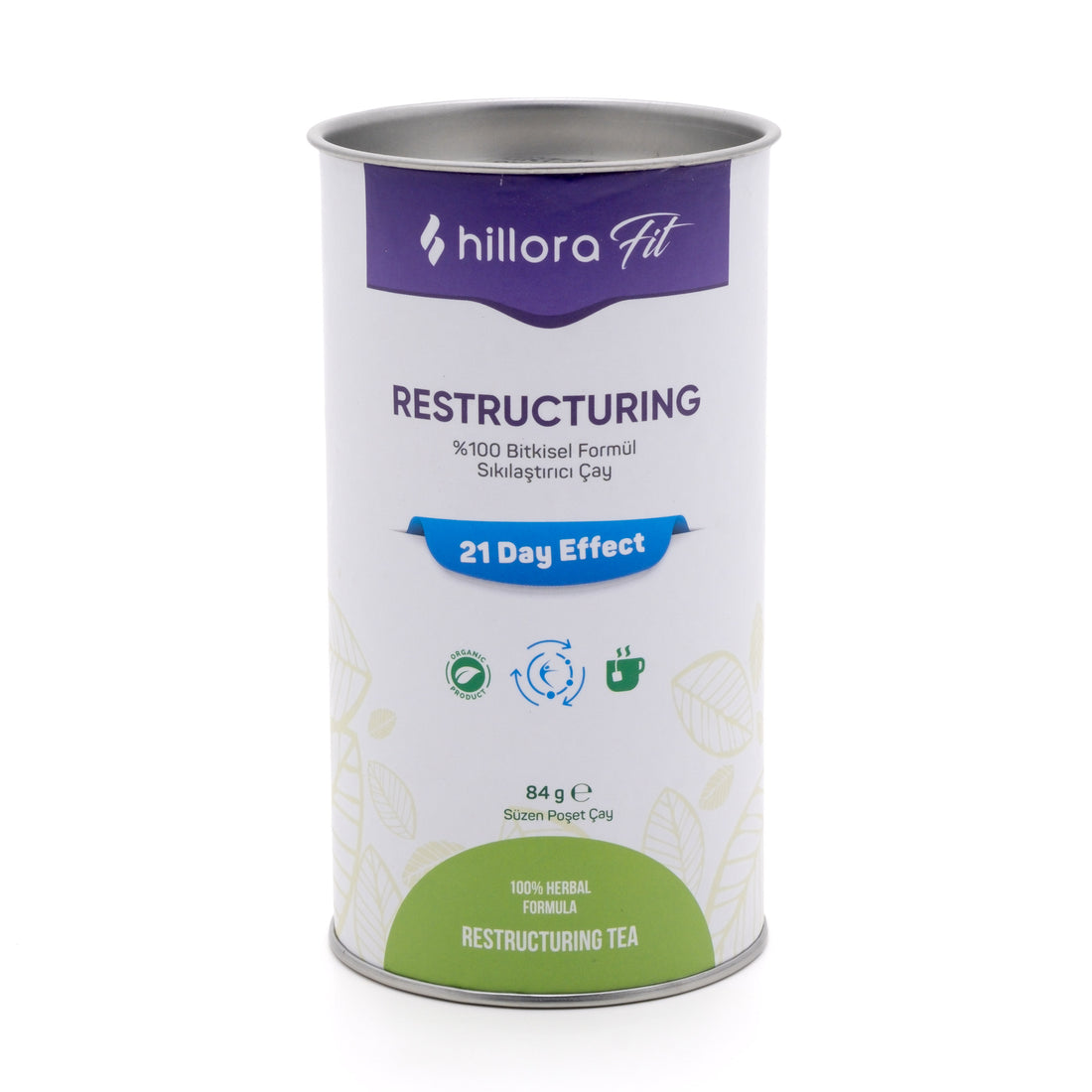Hillora Fit Restructuring %100 Herbal Formula Tightening Tea