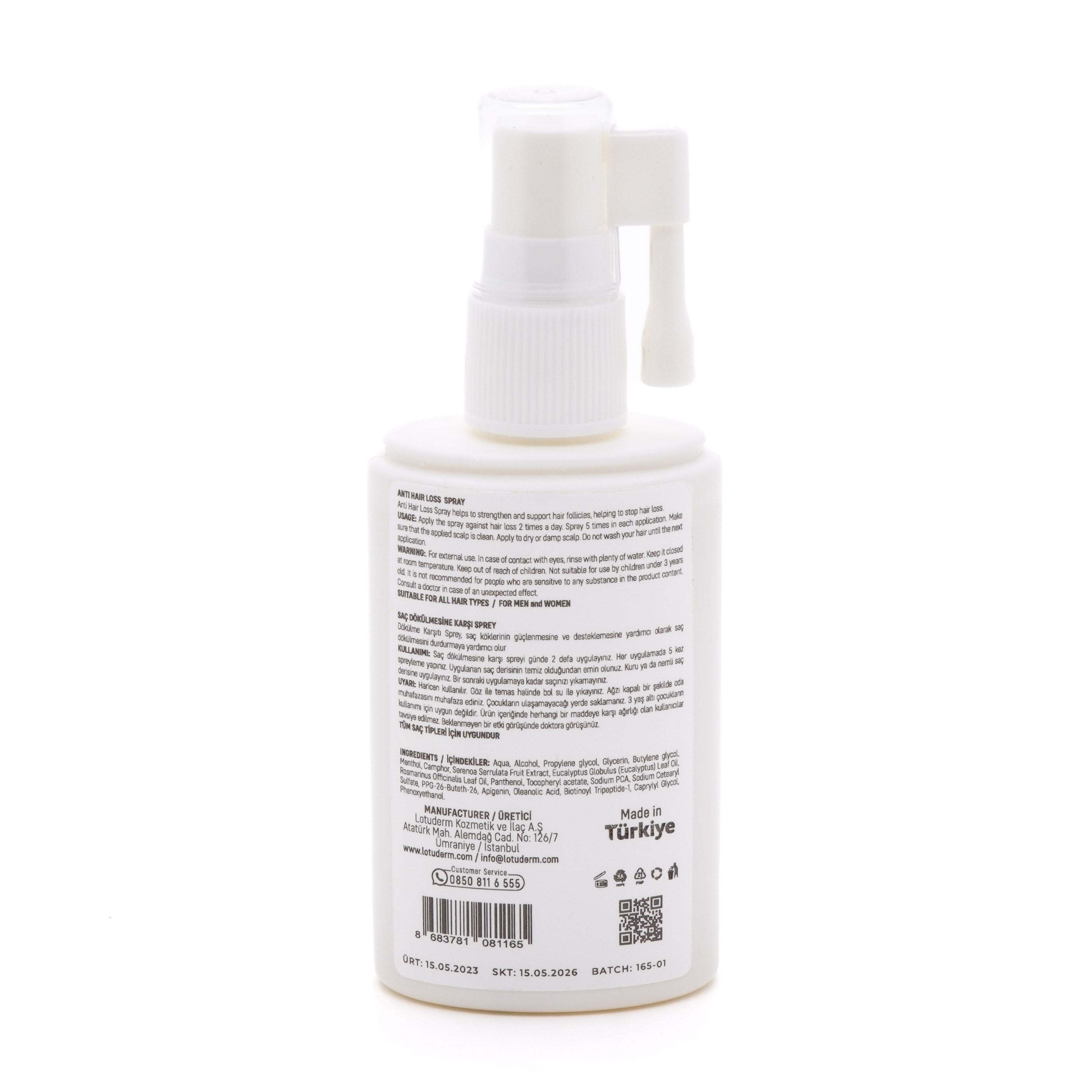 Spray Anti-Chute Cheveux