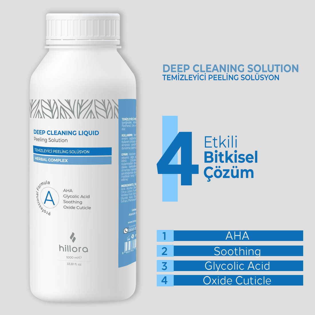 Hillora Hydrafacial Cilt Bakım Solüsyon 4 &