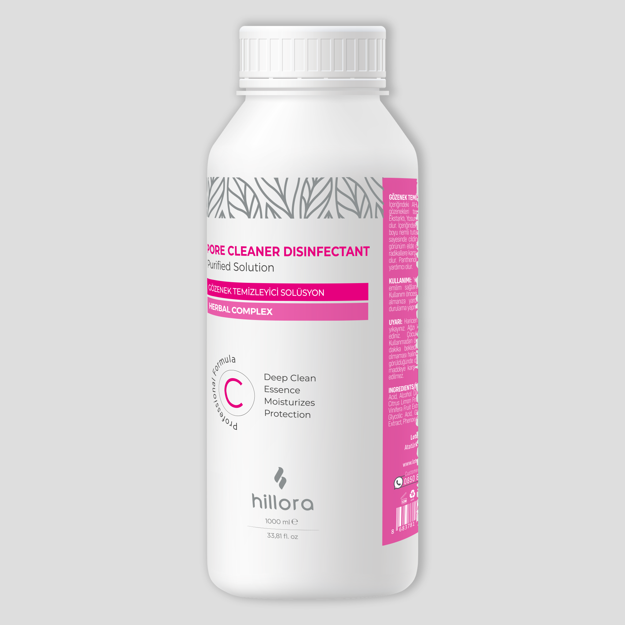 Hillora Hydrafacial Pore Cleansing Solution - C Solution 1000ml
