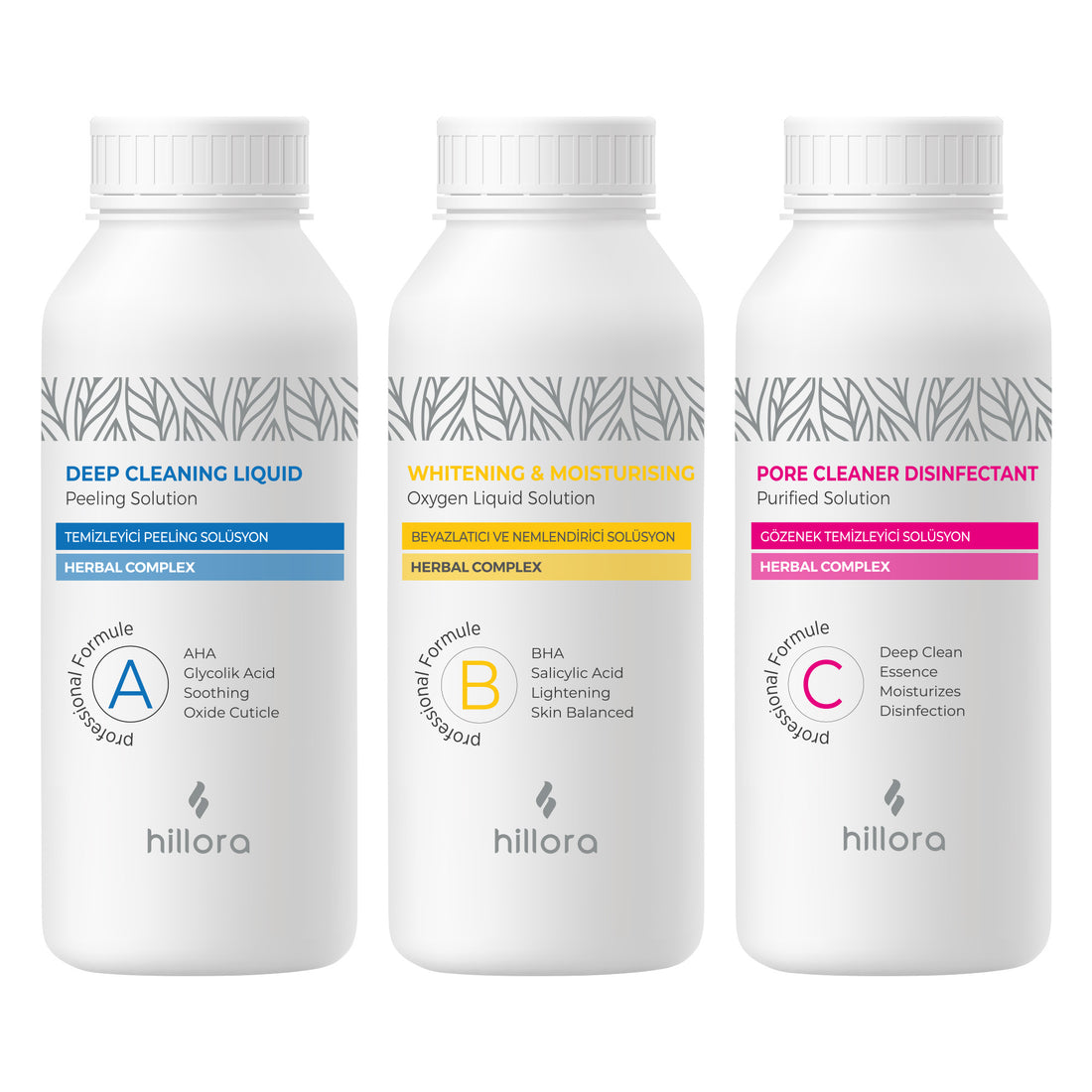 Hillora AHA + BHA + C Hydrafacial Solüsyonu 3&