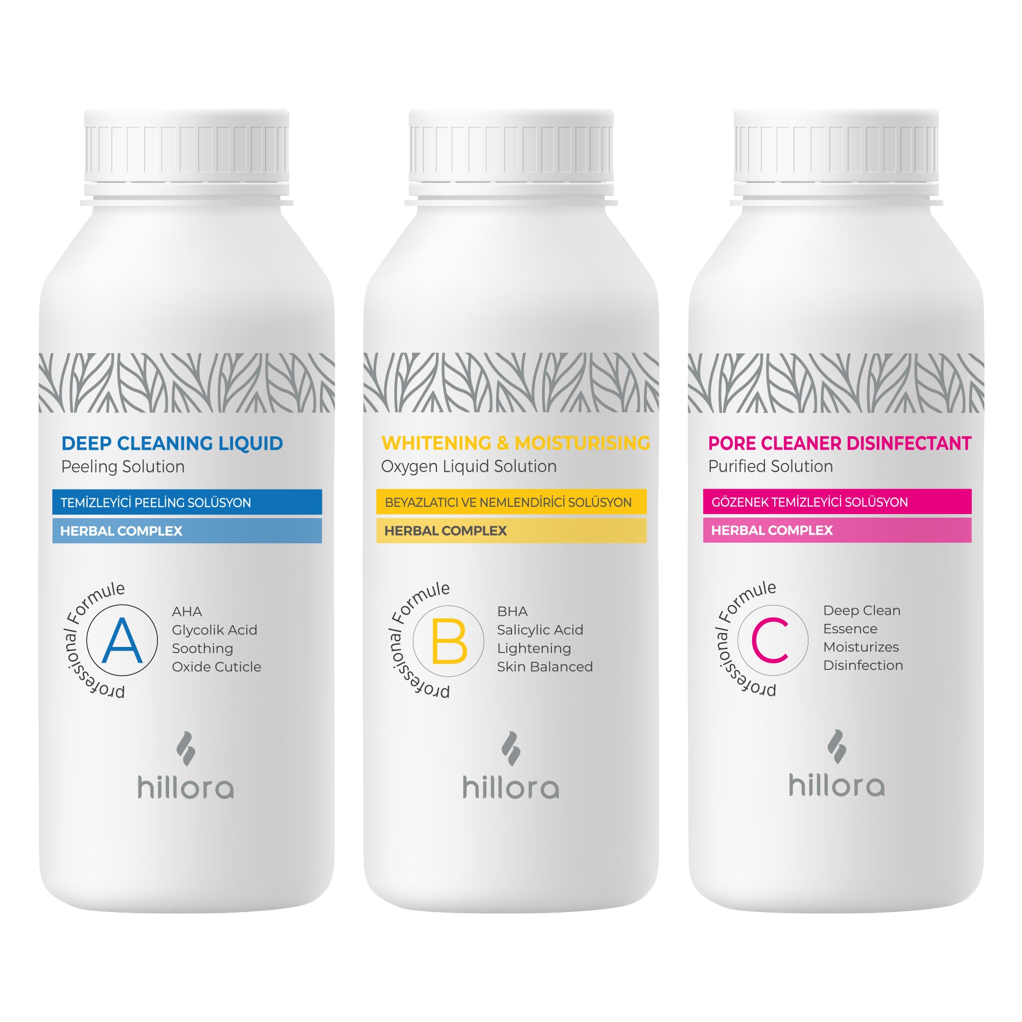 Hillora AHA + BHA + C Hydrafacial Solüsyonu 3&