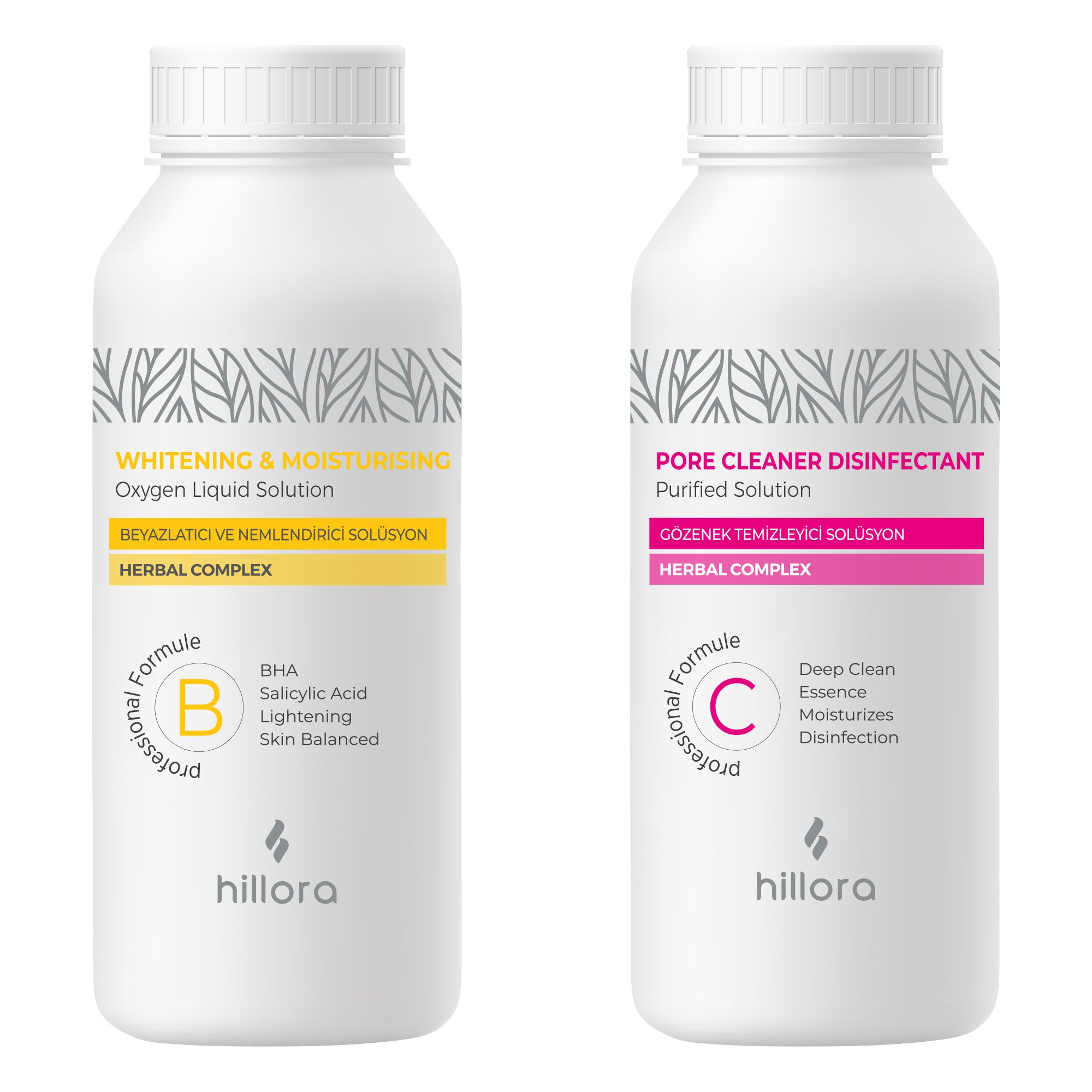 هيلورا محلول هيلورا بيتا هيدرو هيدرو حمض الهيدروكسي + سي مجموعة من 2