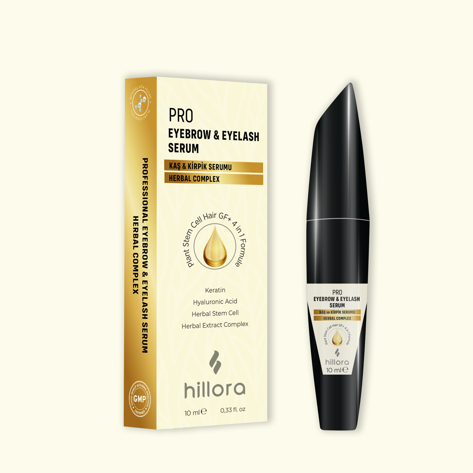 Hillora Pro Sérum sourcils et cils