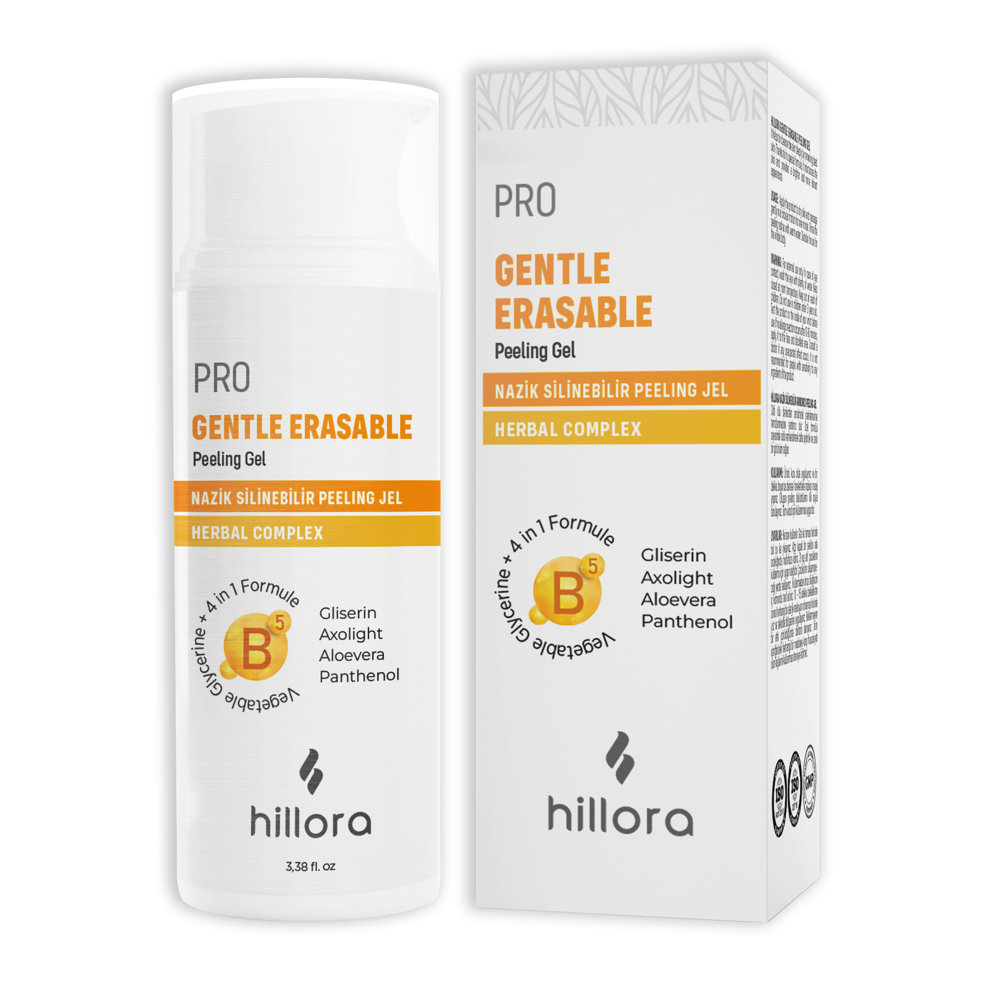 Hillora Pro Gel gommant purifiant doux et effaçable