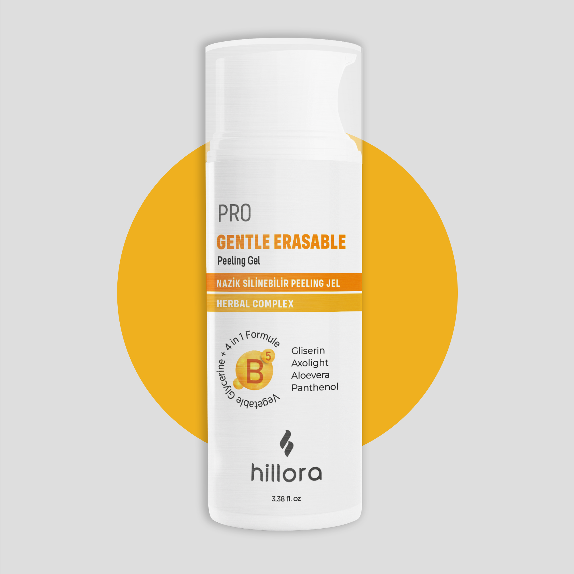 Hillora Pro Gel gommant purifiant doux et effaçable