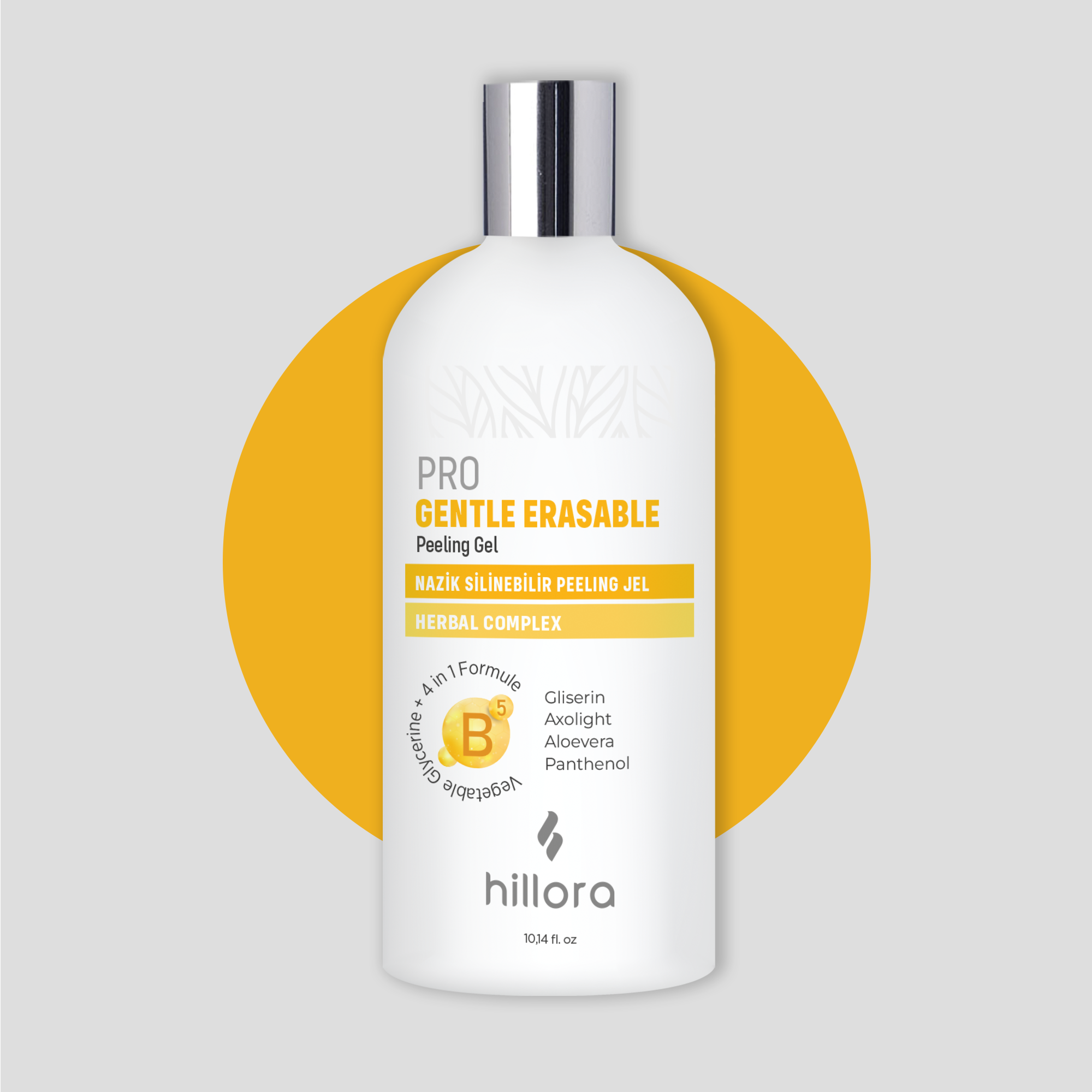 Hillora Gel gommant purifiant doux et effaçable - 300 ml