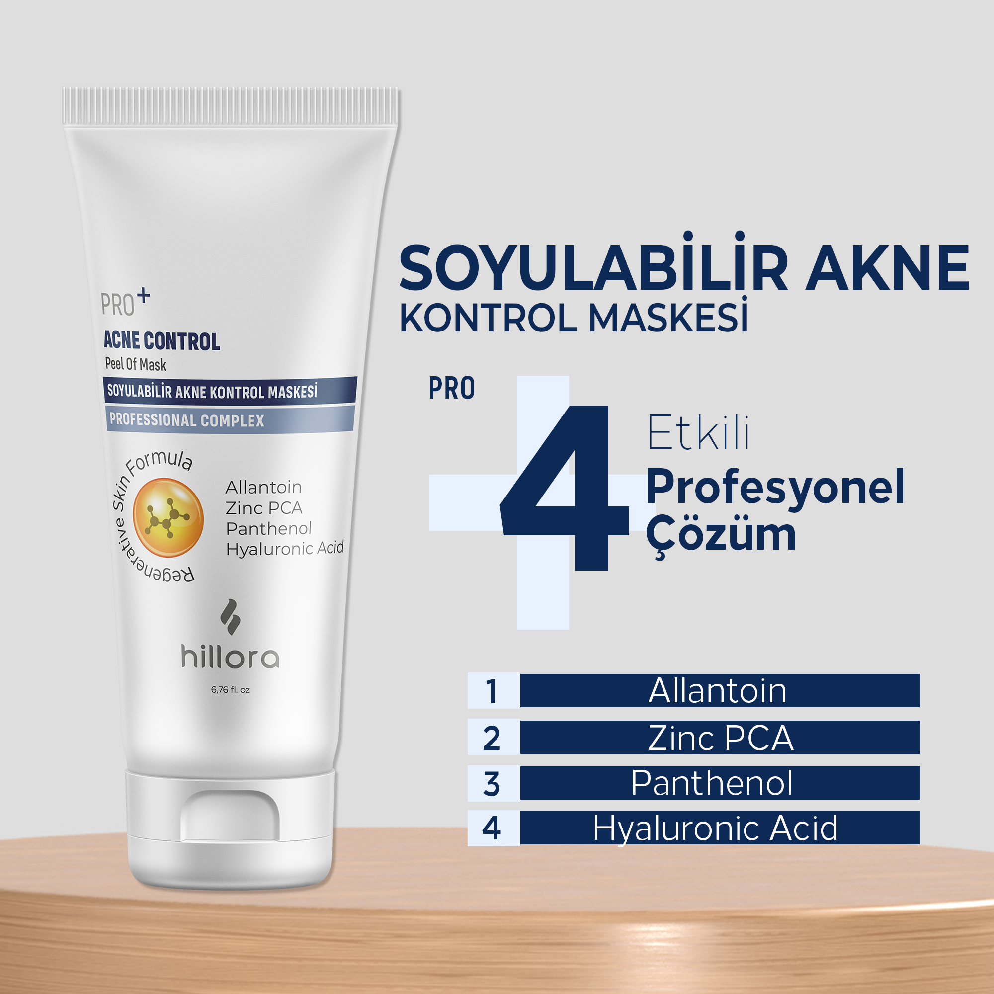 Hillora Pro+ Peelable Acne Control Mask - 200ml