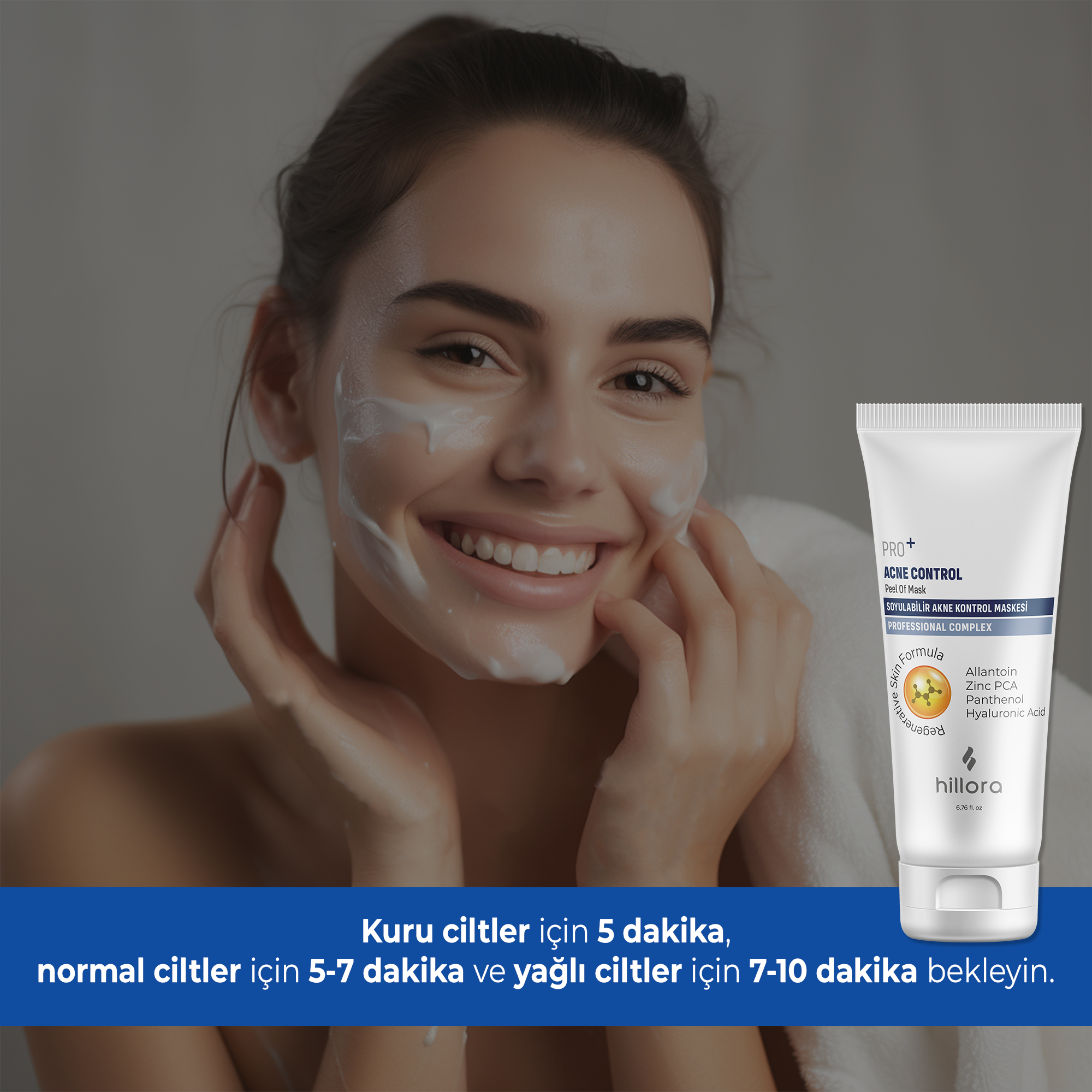 Hillora Pro+ Peelable Acne Control Mask - 200ml
