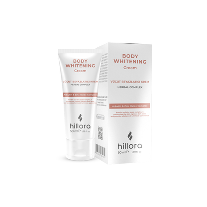 Hillora Vücut Peeling Jel + Hillora Vücut Beyazlatıcı Krem Vücut Bakım Seti