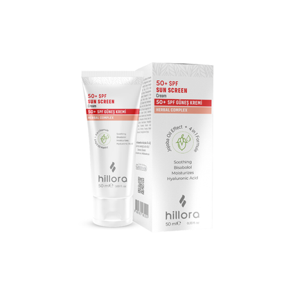 Hillora Body Whitening Cream + Hillora Sunscreen 50 SPF