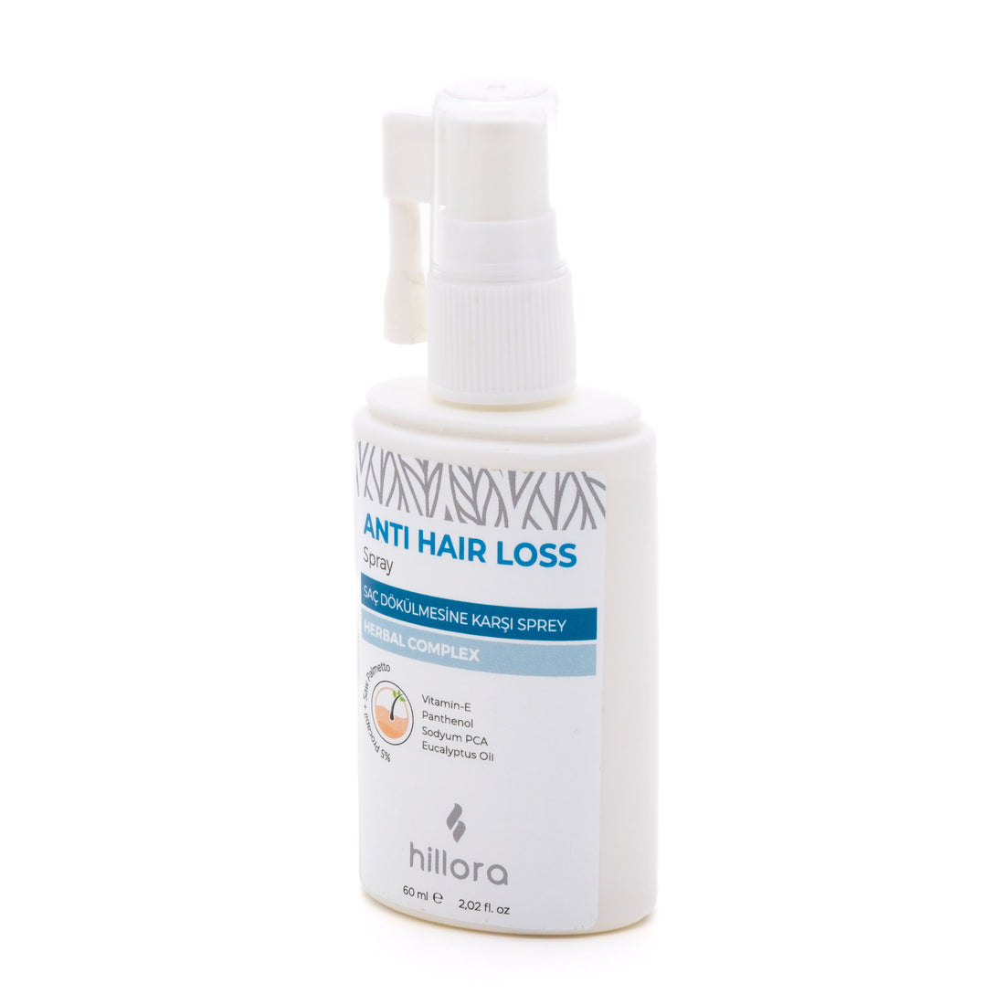 Hillora Saç Dökülmesine Karşı Sprey 60ml