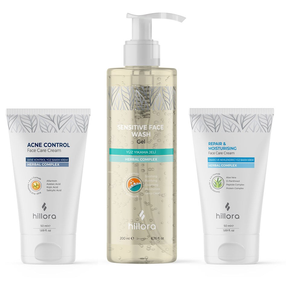 Hillora Akne Cilt Bakım Serisi