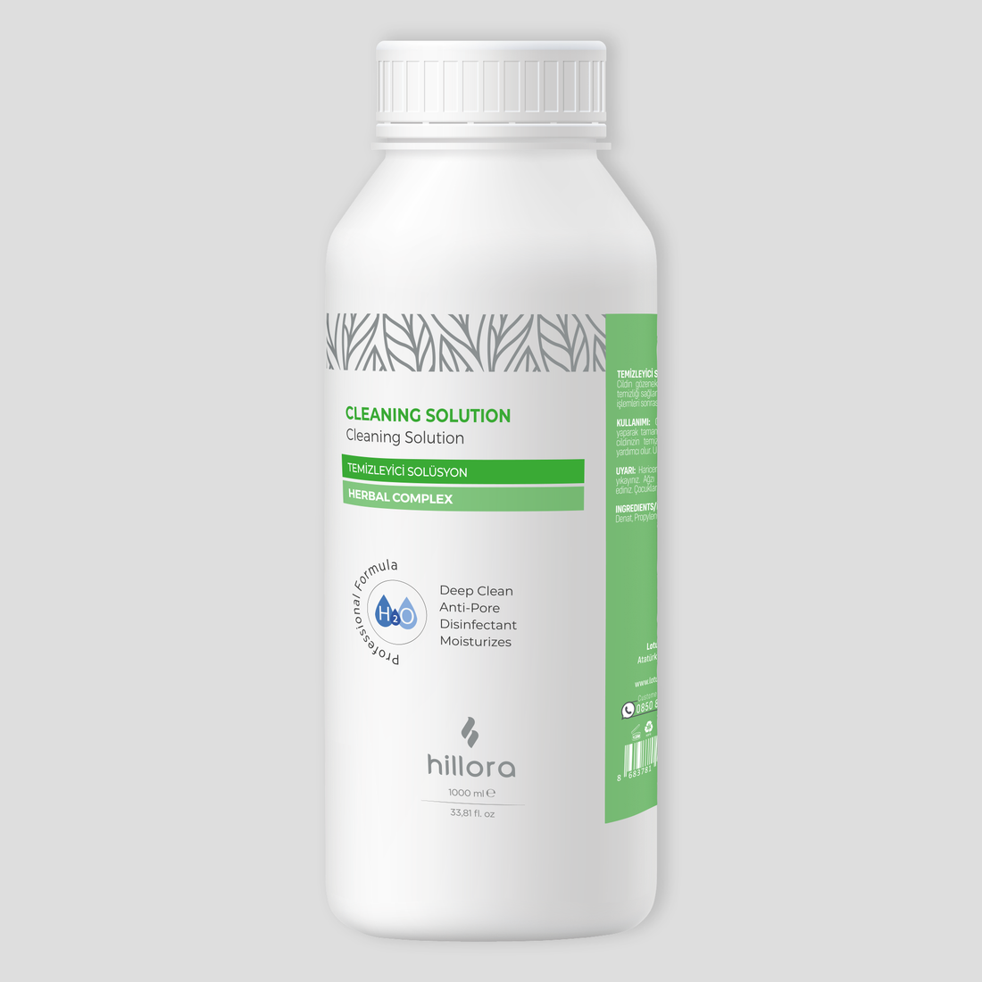 Hillora Hydrafacial Temizleyici Solüsyon 1000ml