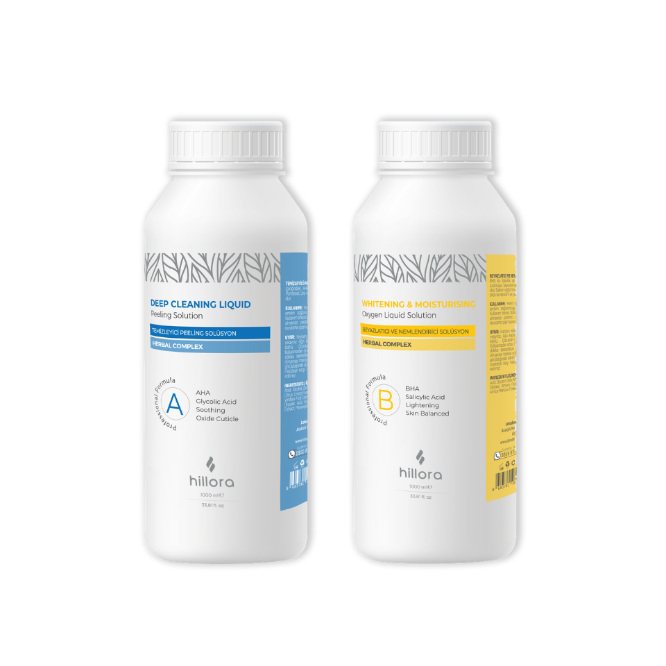 Hillora AHA + BHA Hydrafacial Solution Set