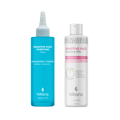 Hillora Purifying Tonic + Hillora Facial Cleansing Milk Set