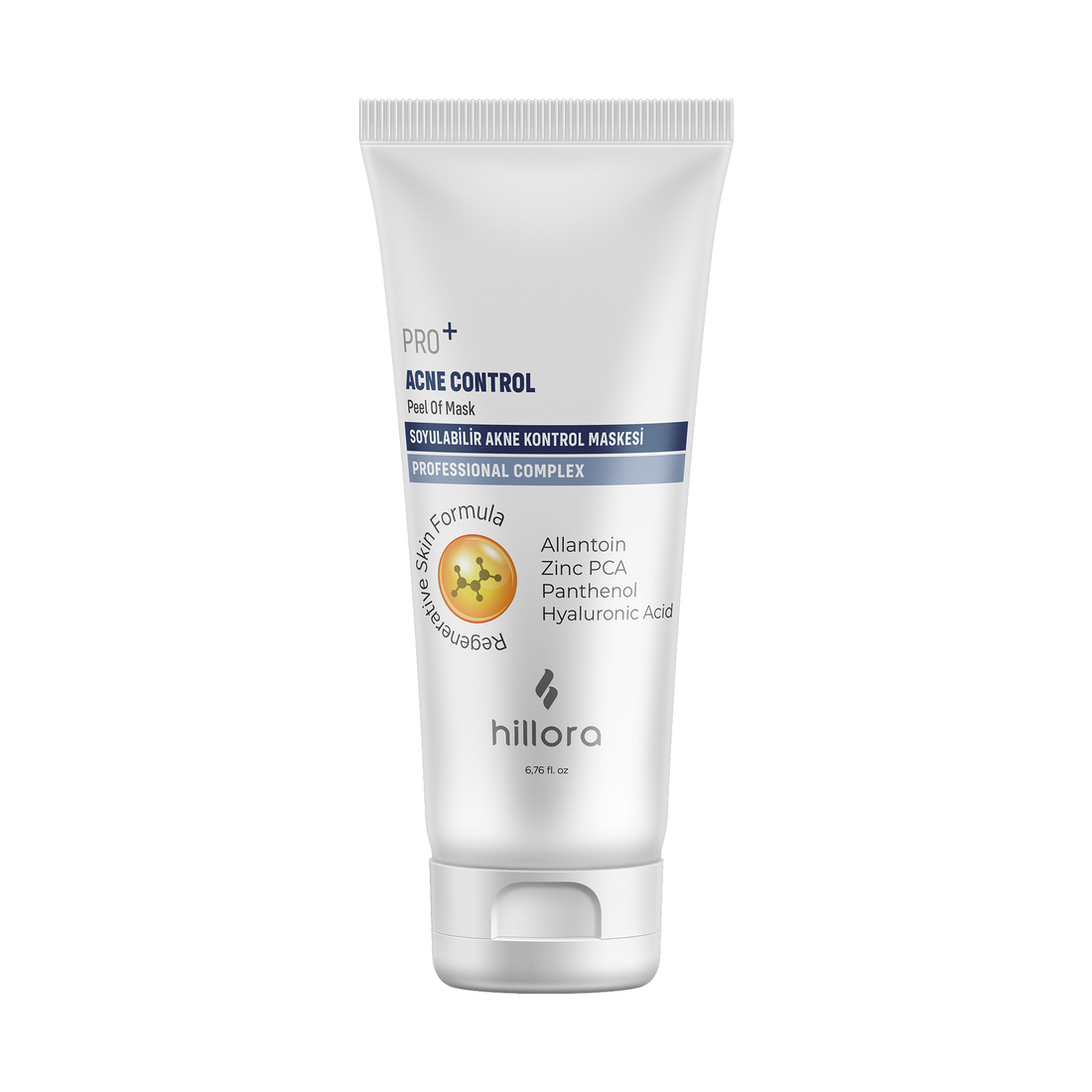Hillora Pro+ Soyulabilir Akne Kontrol Maskesi – 200ml