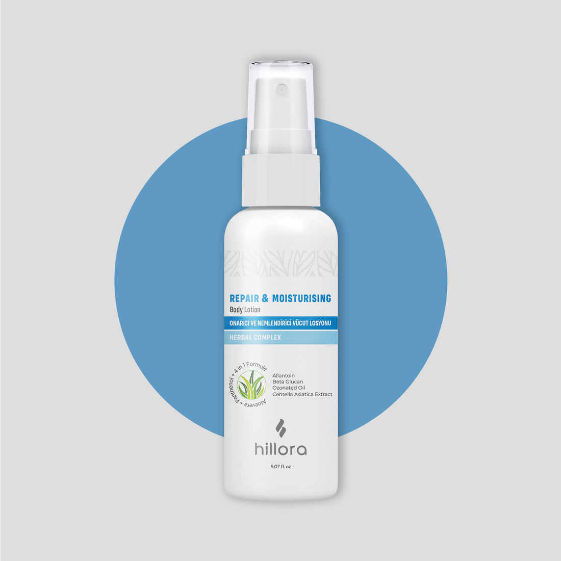 Hillora Onarıcı Ve Nemlendirici Vücut Losyonu