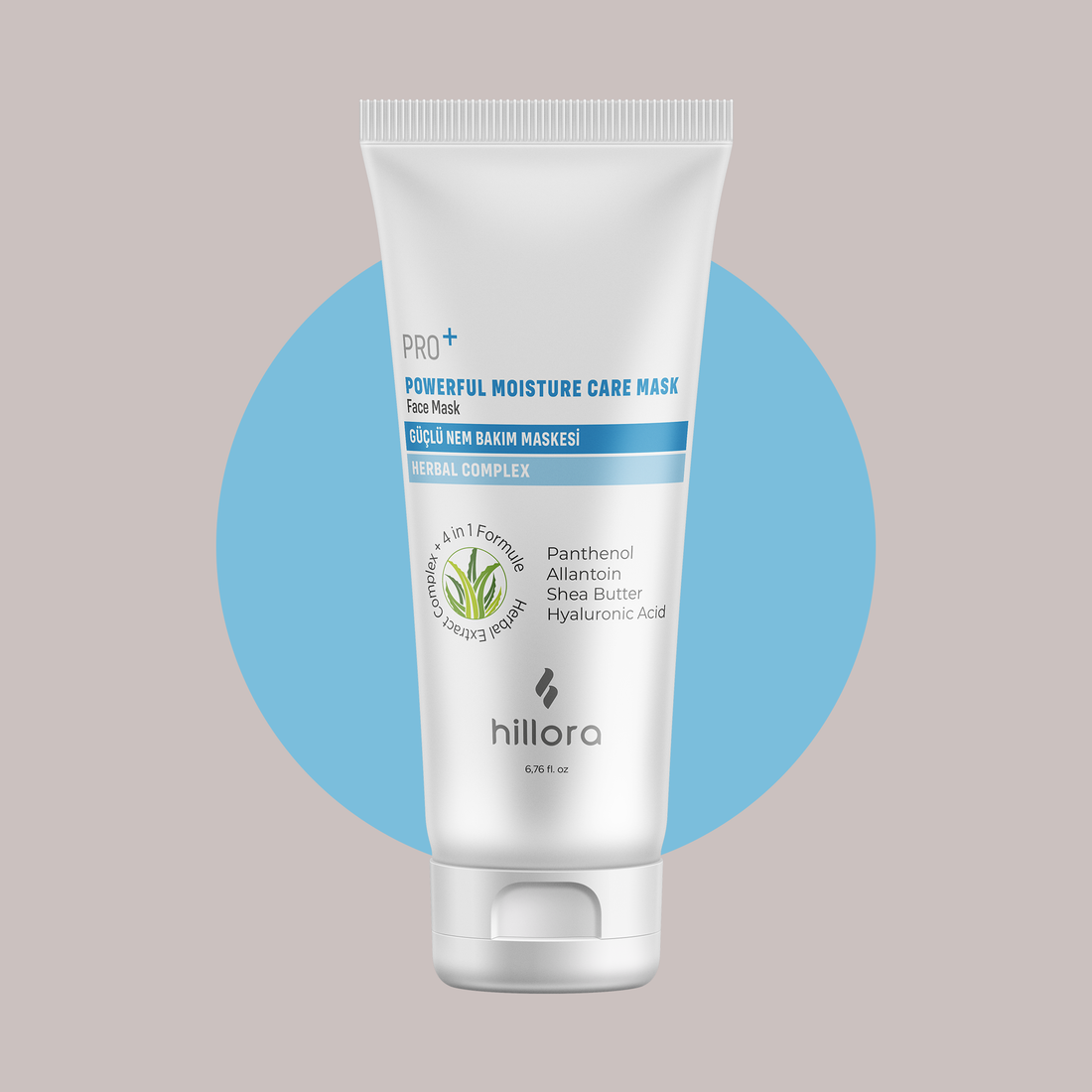 Hillora Pro+ Güçlü Nem Bakım Maskesi – 200ml